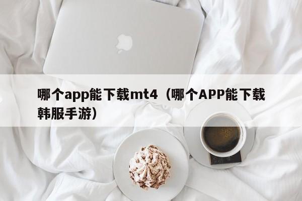哪个app能下载mt4（哪个APP能下载韩服手游）
