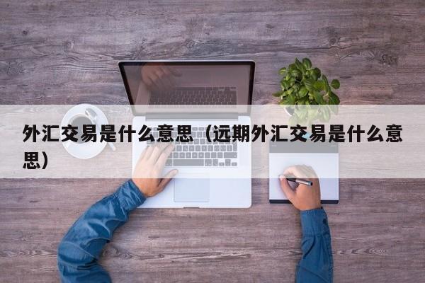外汇交易是什么意思（远期外汇交易是什么意思）