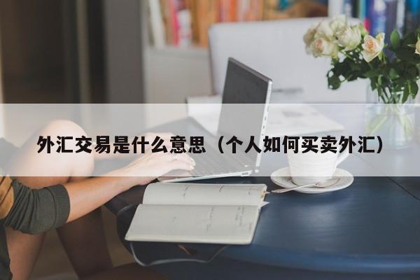 外汇交易是什么意思（个人如何买卖外汇）