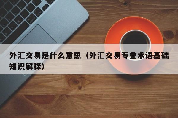 外汇交易是什么意思（外汇交易专业术语基础知识解释）