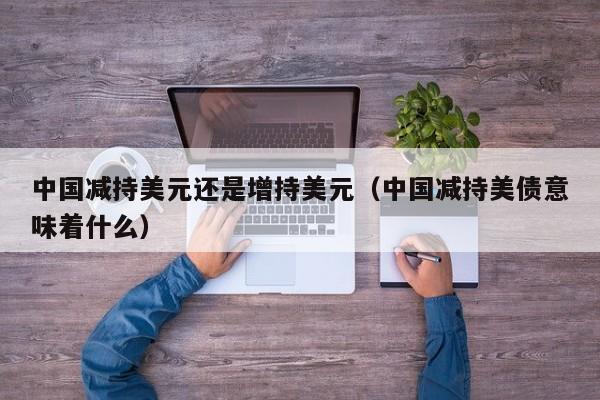 中国减持美元还是增持美元（中国减持美债意味着什么）
