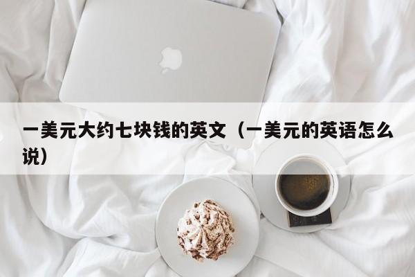 一美元大约七块钱的英文（一美元的英语怎么说）