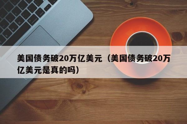 美国债务破20万亿美元（美国债务破20万亿美元是真的吗）