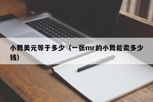 小舞美元等于多少（一张mr的小舞能卖多少钱）