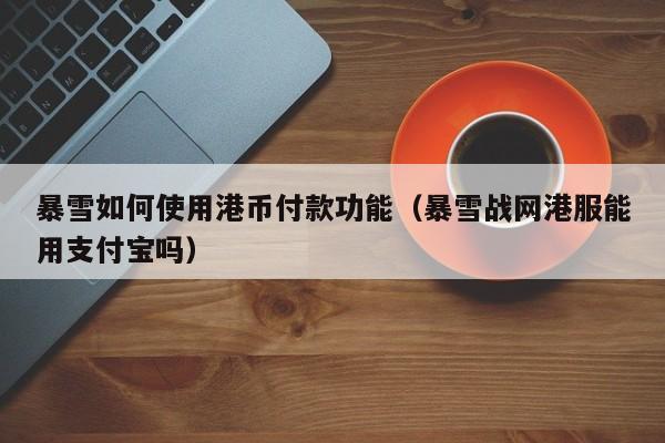 暴雪如何使用港币付款功能（暴雪战网港服能用支付宝吗）